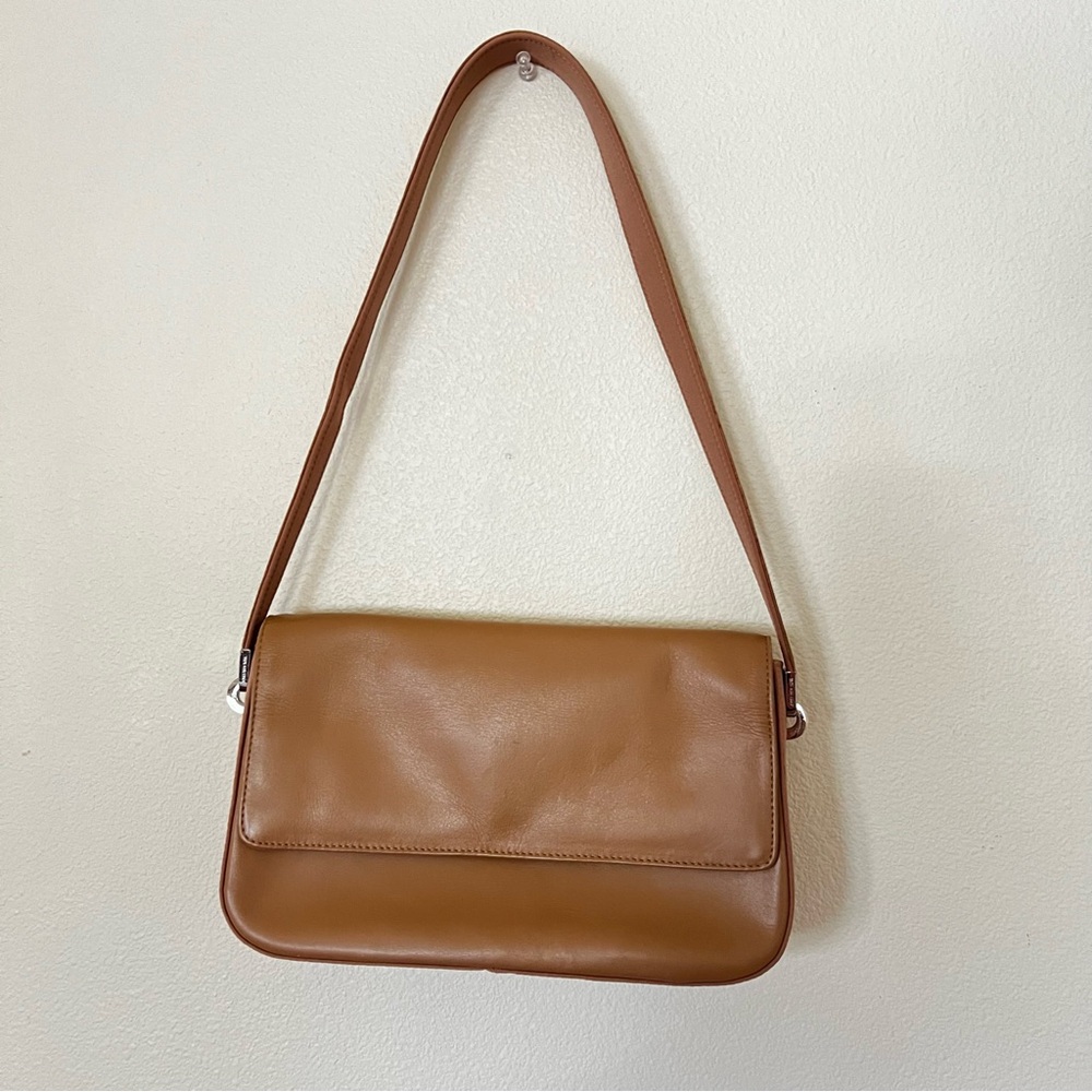 Vintage Jones New York Leather Shoulder Purse